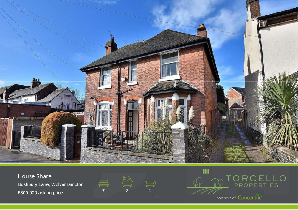 7-room house share, Bushbury Lane, Wolverhampton