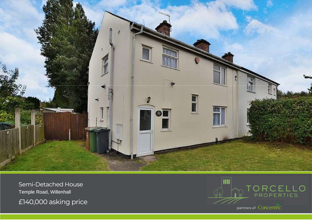 3-bed house, Temple Road, Willenhall